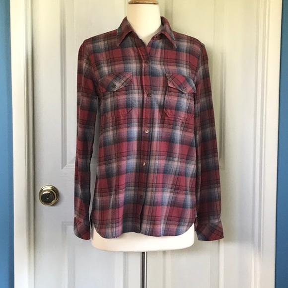 Current Elliott plaid shirt - Picture 2 of 5